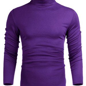 Men's Turtleneck Thermal Tops